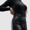 SPODNIE MOTOCYKLOWE SKÓRZANE DAMSKIE REBELHORN DIVA BLACK W40